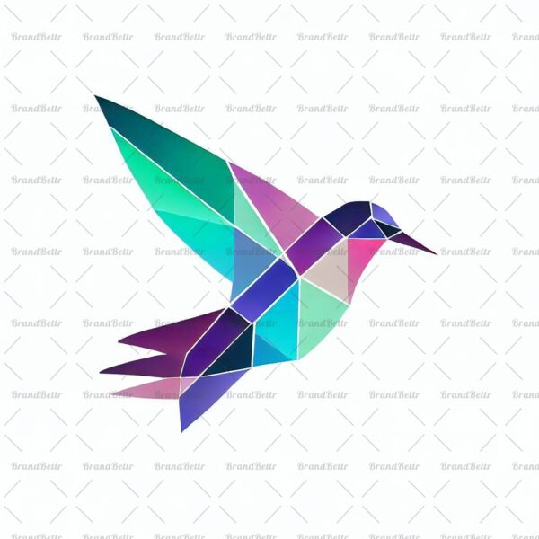 Geometrischer Kolibri